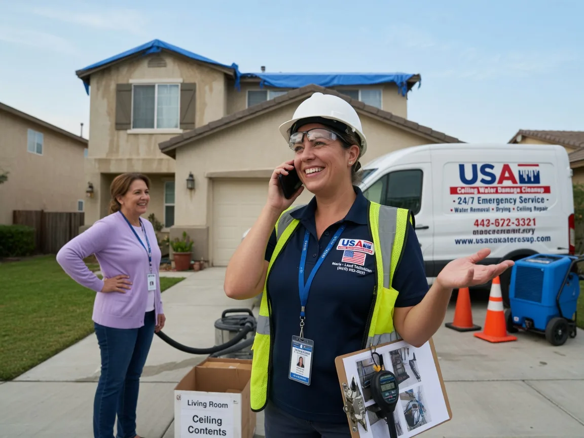 Ceiling Water Damage Restoration Round Lake, IL FAQs